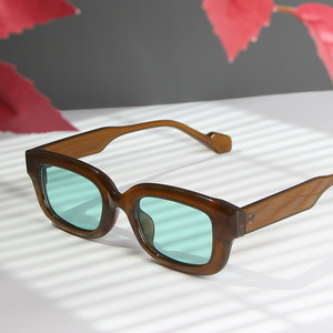 Vente en gros de lunettes de soleil d'automne <span class=keywords><strong>2022</strong></span> pour femmes, monture de couleur verte de haute qualité à bas <span class=keywords><strong>prix</strong></span>, livraison gratuite - Product Image 5