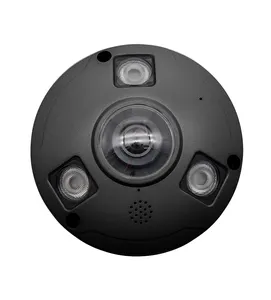 Kamera keamanan mata ikan panorama 360 derajat, kamera IP tersembunyi Wifi dalam ruangan, kamera nirkabel