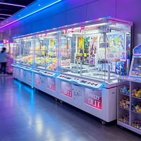 Máquina de Premios de Doble Garra Operada con Monedas, Nuevo Diseño Kising, para 2 Jugadores, con Más de 20 Modos de Juego, Equipo de Arcade para Centros Comerciales