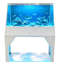 Kiosco OLED Transparente Horizontal de 55 Pulgadas, 2K, Táctil de 10 Puntos, 43% de Transmitancia, Android/PC con SDK para Tiendas Minoristas