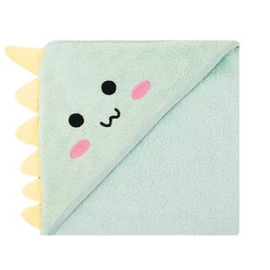 Toalla <span class=keywords><strong>de</strong></span> <span class=keywords><strong>Baño</strong></span> Infantil <span class=keywords><strong>de</strong></span> Terciopelo <span class=keywords><strong>de</strong></span> Secado Rápido con Capucha, 105*105cm, <span class=keywords><strong>para</strong></span> Bebés Nadadores - Product Image 4