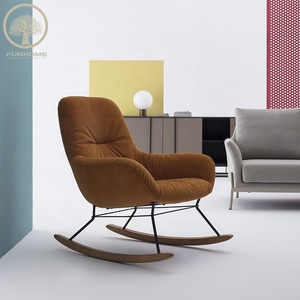 Upholstered <strong>Tub</strong> <strong>Chair</strong> Rocking <strong>Chair</strong> <strong>Cheap</strong> Rocking <strong>Chairs</strong> - Product Image 4