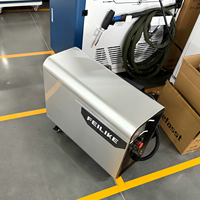Machine de soudage au laser à fibre portative refroidie par air pour métal, acier inoxydable, aluminium 1500W