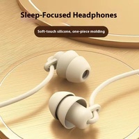 Khusus kabel In-Ear Headset HIFI dengan 3.5mm antarmuka tipe-c koneksi silikon tidur tidak Pressa Ble JL Chipset