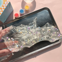 Kit de Matériaux DIY pour Jouets Squishy Taba : Gel Liquide à Presser, Jouets Mochi Squishy pour la Fabrication de Jouets Relaxants et Nouveauté Amusante