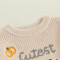 Pull en coton épais pour enfants du printemps, pull pour garçon, pull en tricot mignon pour tout-petits, vêtements en tricot pour filles