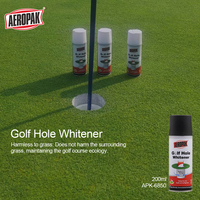 Peinture en aérosol Aeropak 200 ml, revêtement liquide, longue durée, résistant à l'usure, haute couverture, séchage rapide, pratique pour les trous de golf
