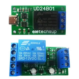 DC 12V TTL232 Relay TYPE-C USB Module PC UART Serial Port Switch for MEGA Raspberry PI