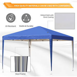 10X10 Pop up gölgelik kapalı anında katlanır kanopi barınak ile kilise pencere açık Pavilion parti düğün olaylar çadır - Product Image 4
