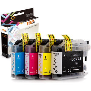 Topjet lc221 lc223 221 223 tương thích phun Mực <span class=keywords><strong>Cartridge</strong></span> cho anh DCP-J4120DW MFC-J4420DW MFC-J5320DW MFC-J5720DW máy in - Product Image 1