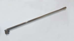 מוט אלומיניום נירוסטה פרופיל אלומיניום עם מגש מלבן מסגרת מלוטשת צורה עיצוב מודרני להליכת בחדר מקלחת - Product Image 4