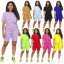 Plus Size Casual T-shirt 2 Piece Biker Track Suit Running Shorts Sportswear Outfits Set - Product Image 4