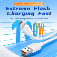 Cable USB C de Carga Súper Rápida Mindpure de 120 W y 6 A, Cable de Datos Tipo C para Teléfonos Inteligentes, Tabletas y Computadoras Portátiles de Alta Potencia, 1 M, 2 M, 3 M