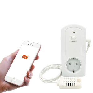 Prise intelligente WiFi pour <span class=keywords><strong>thermostat</strong></span> domestique, prise AU, pour le chauffage du salon, économie d'énergie, matériau PC de haute qualité, fourniture d'usine - Product Image 1