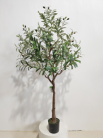 Árboles de Olivo Desmontables de 3 a 8 pies, Bonsái en Maceta, Adorno de Jardín, Árbol Artificial, Decoración del Hogar, Plantas Artificiales, Vegetación Artificial