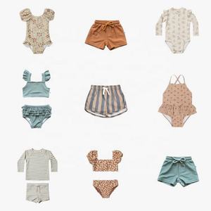 Custom Printed Swimsuit Sets UPF50+ protection Renewable Fabrics <b>Toddler</b> and Baby Swimsuits With More Styles - Product Image 1