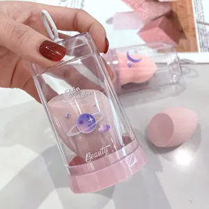 Cor Beleza Puff Super Macio Molhado e Seco Maquiagem Esponja Delicate Beauty Tool Maquiagem Blender Cosméticos Puff Estilo Aleatório