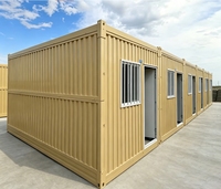 Maison conteneur pliable de luxe, épaissie, personnalisable, pour dortoirs et hôtels, avec support technique en ligne