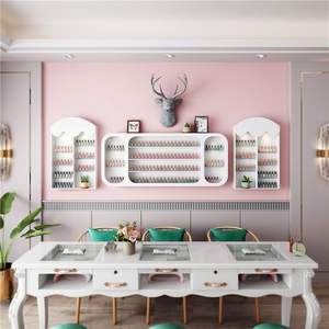 Nouveau Présentoir Mural Moderne en Métal pour Ongles 2026 – Rangement Cosmétique - Product Image 2