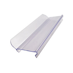 Op Maat Gemaakte Transparante Plastic Stopstrip Externe Kaartstijl Etiket Strip Food Grade Bpa Gratis Eenvoudige Supermarktvoorraad - Product Image 1