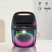 Enceinte portable Z 6,5 pouces, OEM d'usine, pour karaoké extérieur, enceinte de fête portable sur chariot