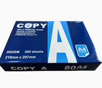 Kertas Fotocopy Ukuran A4 High Whiteness 70GSM 75GSM 80GSM Produsen China untuk Kebutuhan Kantor dan Percetakan