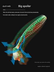 Leurre souple en TPE côtelé de 5,5 cm et 6,5 cm, 1 pièce, avec arôme, pour la pêche au poisson-chat et au saumon, vente en gros directe d'usine - Product Image 5