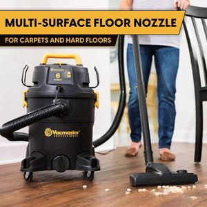 Aspiradora Vacmaster de 6 Galones y 5.5 HP de Potencia Máxima, 3 en 1, para Tapicería, Húmeda y Seca, con Función de Champú, Modelo VK609PFR 0201 - Product Image 2