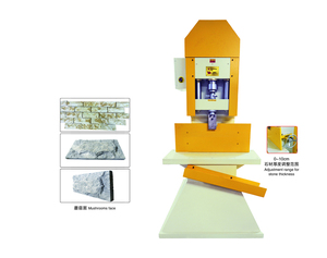 Đá máy móc paver tự nhiên khối lập phương đá tách máy cắt với áp lực thủy lực đá KSD-24S ép - Product Image 3