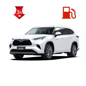 Toyota Highlander 2021 2022 2023 2024 2.0T empat roda Drive versi mewah kecepatan tinggi digunakan mobil Toyota Highlander Hybrid