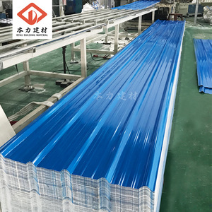 Pvc Corrugated Roofing Tiles Blue White 658 Factory Farm Parking Awning Industrial Design - Product Image 3