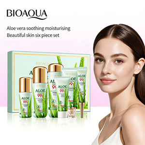 Lot de 6 Produits de Soin à l'<span class=keywords><strong>Aloe</strong></span> <span class=keywords><strong>Vera</strong></span> en Gros – Kit Facial Doux Hydratant et Éclaircissant pour Revendeurs - Product Image 6