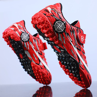 G.DUCK COOL Chaussures de football pour enfants style sport à tige basse, crampons FG TF, bottes d'hiver montantes