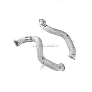 Tuyau de descente d'échappement Performance pour Aston <span class=keywords><strong>Martin</strong></span> DB11 Vantage 4.0T V8 Racing Downpipes - Product Image 1