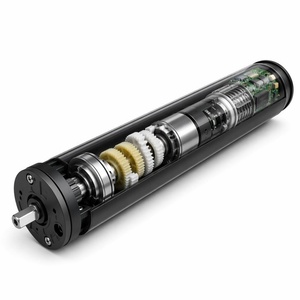 Caja de Engranajes Planetarios Helicoidales de Alta Precisión OEM Personalizada, Motor de Engranajes de Bajo Ruido de 24V CC, Reductor de Engranajes de Tornillo Sin Fin, Automatización Industrial - Product Image 3