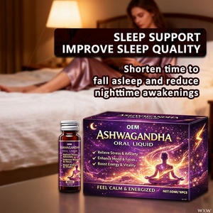 <span class=keywords><strong>Gotas</strong></span> Líquidas de Ashwagandha de Marca Privada, Calman los Nervios, Alivian la Fatiga, Favorecen el Sueño, Suplemento Natural Estimulante de Energía - Product Image 1
