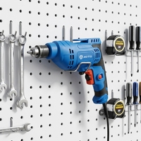 Perceuse à percussion ADTO 400W 220V, 0-4300 tr/min, vitesse variable, moteur à balais, perceuse électrique pour la construction, la rénovation, le perçage du métal et du bois