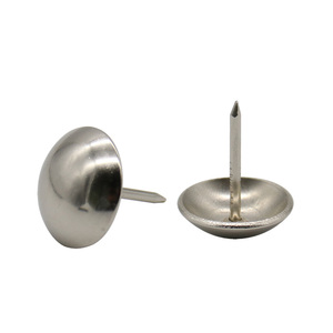 Patins de <span class=keywords><strong>chaise</strong></span> de bureau antidérapants en plastique à clouer, ronds, avec pointe à clou, pour meubles - Product Image 4