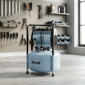 Compresseur d'air sans huile Jun-Air 302-25B-50, portable, à mouvement alternatif, alimenté en courant alternatif - Product Image 2