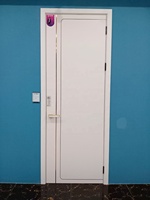 Porte intérieure en bois personnalisable, mélamine, dernier design de porte en bois, portes intérieures en MDF pour la conception de maisons