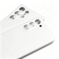 Coques de téléphone 3D à sublimation monocouche vierges en PC rigide pour impression photo, compatibles Samsung Galaxy S26 S25 S24 S23 S22 S21 A16 A17