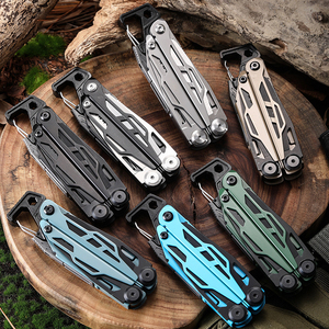 เครื่องมือคีมกลางแจ้งอเนกประสงค์ HY90S 19-in-1 EDC multitool แตกต่างกันสีทนทานอเนกประสงค์พร้อมมีดเปิดขวดนกหวีด - Product Image 4