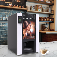 Distributeur automatique turc de café de joie instantanée LE302B avec le paiement multiple de pièce de monnaie