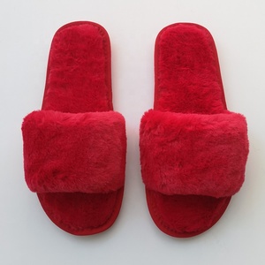 Pantofole da <span class=keywords><strong>donna</strong></span> in pelliccia sintetica, morbide, antiscivolo, per interni, piatte, soffici e pelose - Product Image 1
