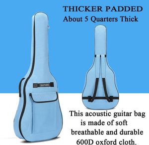 Muestra Gratis, Funda para Guitarra Impermeable con Correa de Hombro Ajustable, Funda para Guitarra Clásica Folk Imprimible - Product Image 6