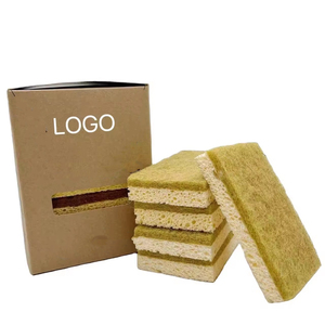 Thân Thiện Với Môi Dừa Phức Tạp Cellulose Chà Bọt Biển Cho Món Ăn Làm Sạch Nhà Bếp Sponge Sisal Scourer - Product Image 5