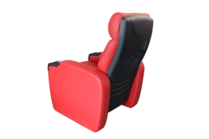 नया वाणिज्यिक चमड़ा कस्टम सिनेमा कुर्सी सोफा मूवी थियेटर बैठने का फर्नीचर - Product Image 4