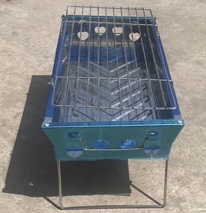 <span class=keywords><strong>เตา</strong></span>บาร์บีคิวแบบพกพาสำหรับตั้งแคมป์ <span class=keywords><strong>ทำ</strong></span>จากวัสดุ<span class=keywords><strong>ทำ</strong></span><span class=keywords><strong>เอง</strong></span> พับเก็บได้ ใช้ถ่าน - Product Image 6