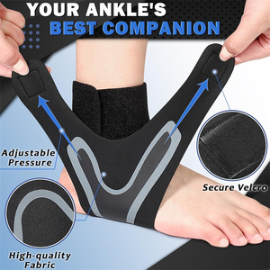 Soutien de la cheville de récupération Orthèse de compression respirante en néoprène Sports Protect Elastic Strain Foot Sleeve - Product Image 3