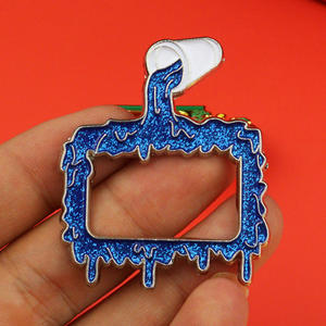 دبابيس قبعات معدنية مكسيكية جديدة عالية الجودة، شارات كرة السلة الأمريكية الكرتونية للقبعات - Product Image 3